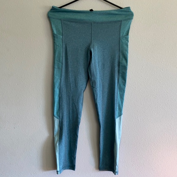 Heather Green Workout Pants w/Pockets Aeropostale